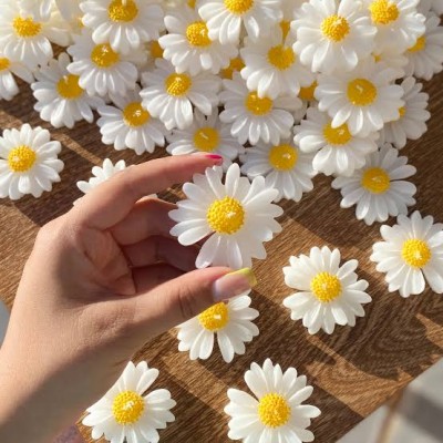 شمع گل بابونه بی عطر